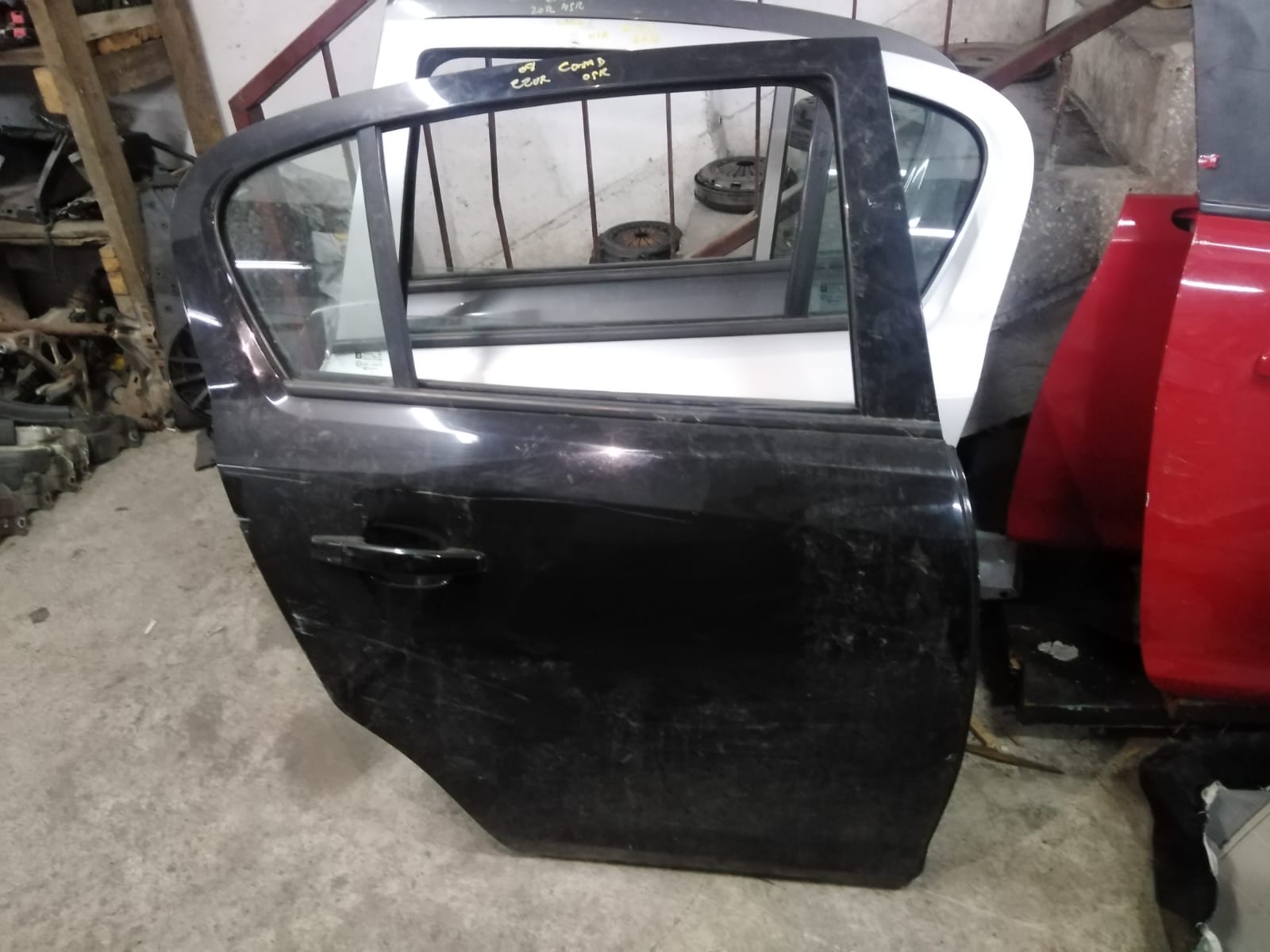 opel-corsa-d-cikma-orijinal-sag-arka-kapi Opel Corsa D Çıkma Orijinal Sağ Arka Kapı