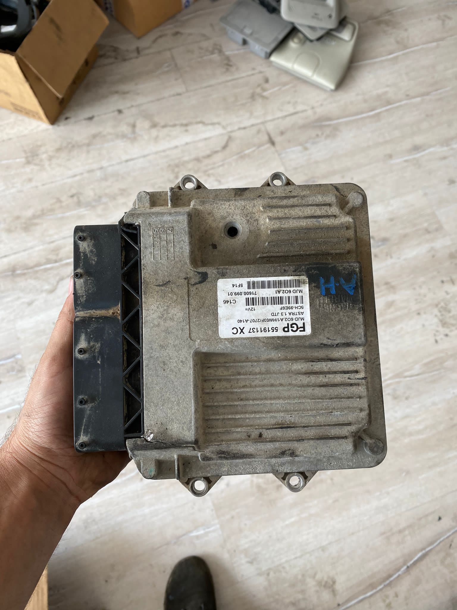 opel-astra-h-cikma-orijinal-1.3-motor-beyni Opel Astra H Çıkma Orijinal 1.3 Motor Beyni