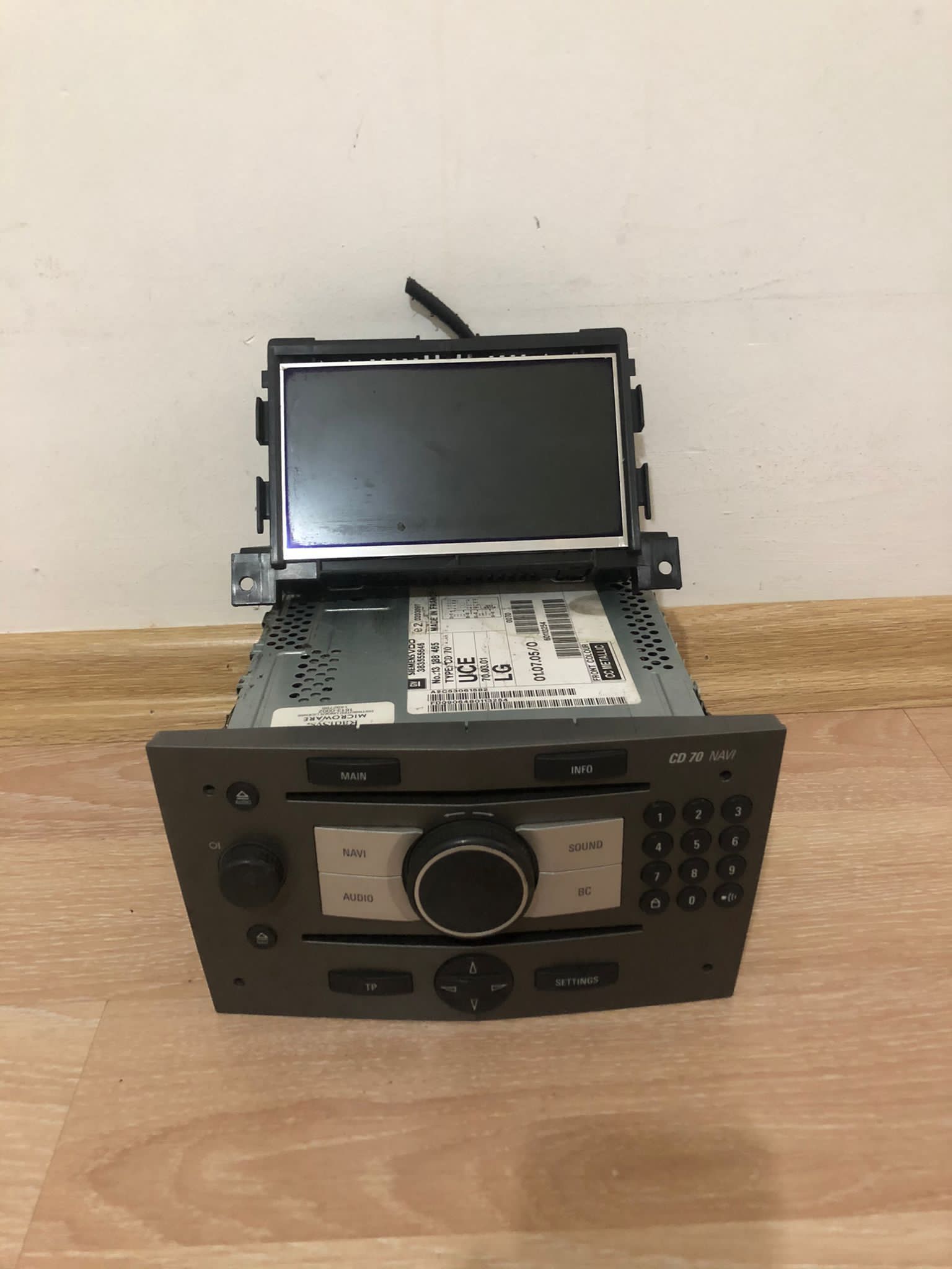 opel-astra-hc-cikma-orijinal-cd-ekran Opel Astra H Çıkma Orijinal Cd Ekran